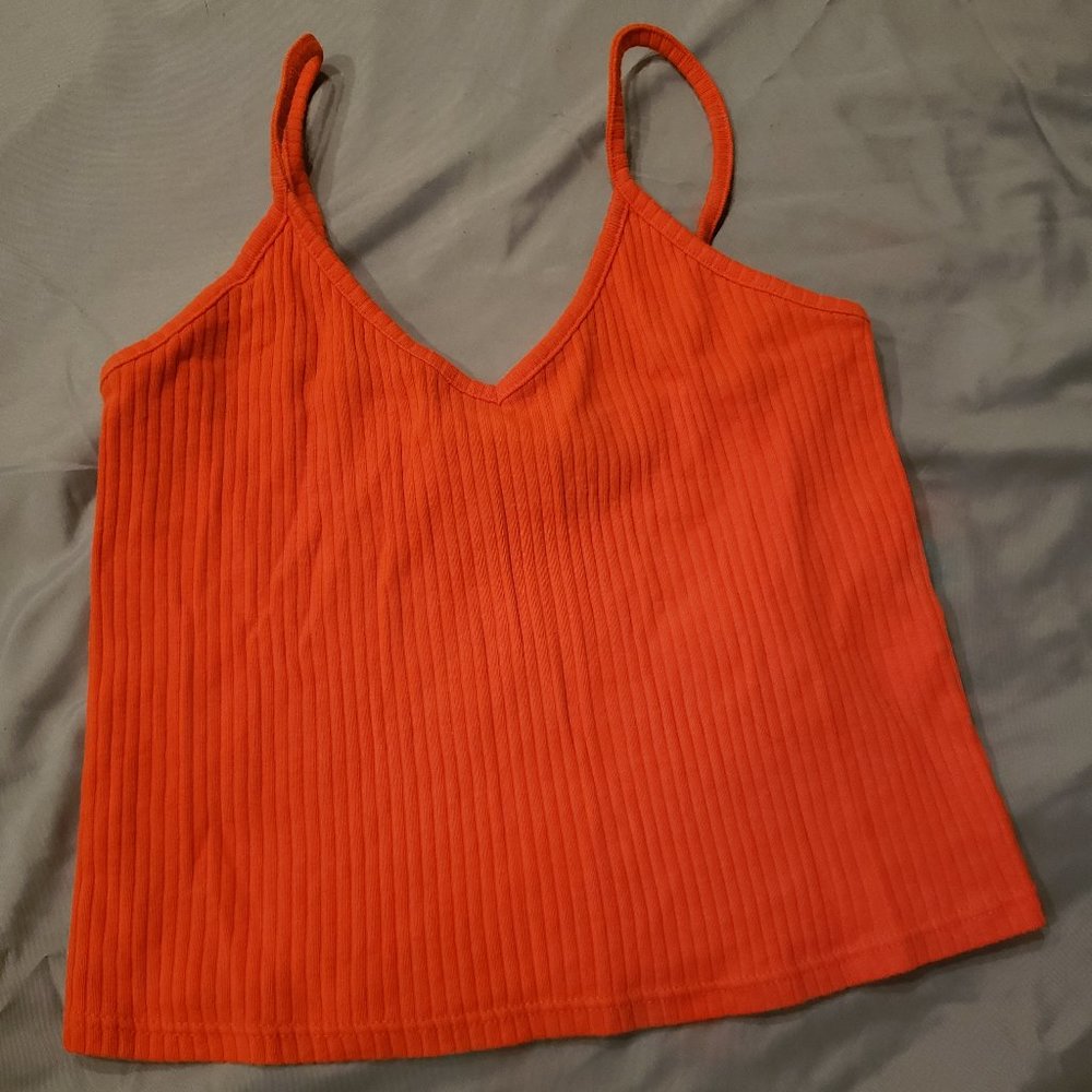 2 Topshop Tanks, one crop top one high neck